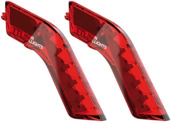 Haibike Twin Tail Lights Beleuchtungsset für Yamaha 