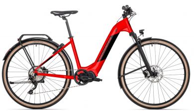 Rock Machine Crossride INT e400 Touring 504Wh Shimano Steps Elektro Fahrrad 