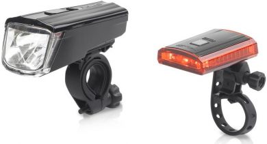 XLC Comp Lichtset Titania CL-S16 mit StVZO für alle Räder
