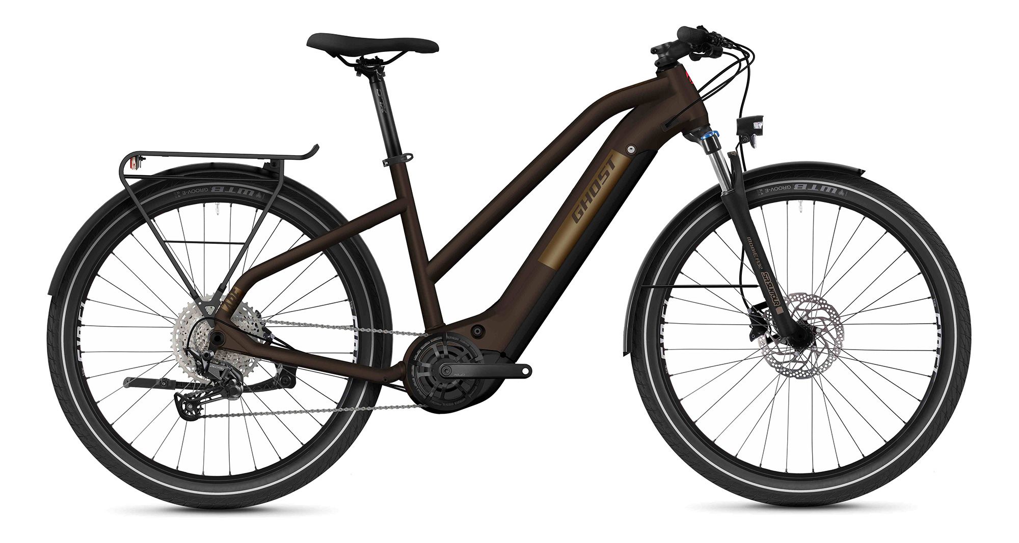 Ghost E Square Trekking Advanced Y Al W Yamaha Damen Elektro Fahrrad 2021 Brown 27 5