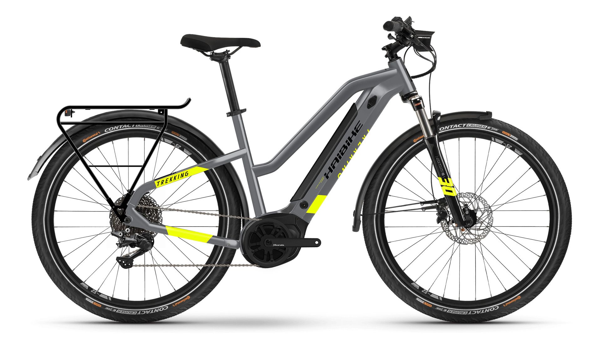 Haibike Trekking 6 Yamaha Elektro Fahrrad 2021 Cool Grey
