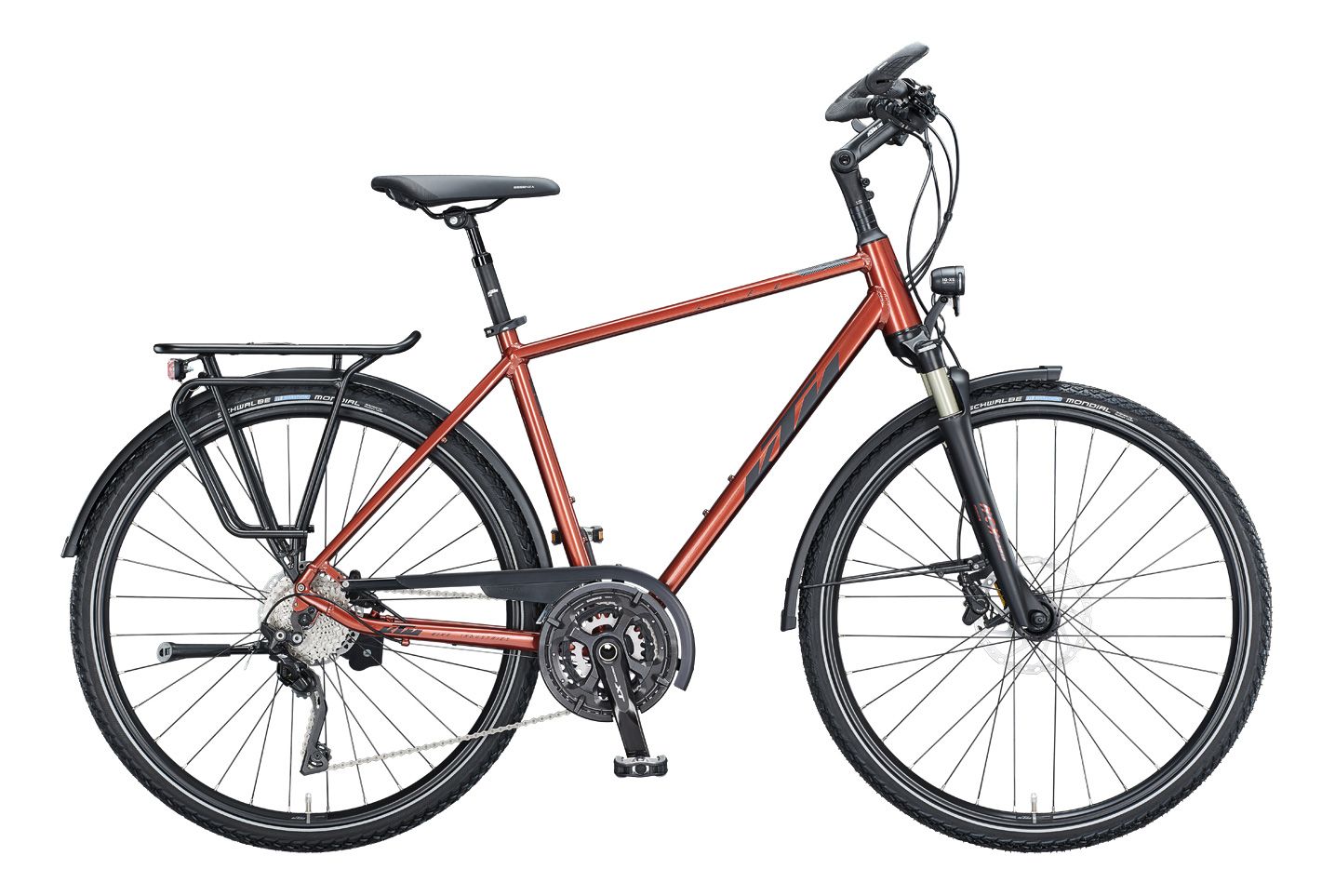 KTM Life Tour Trekking Bike 2021 Dark Copper/Black Matt