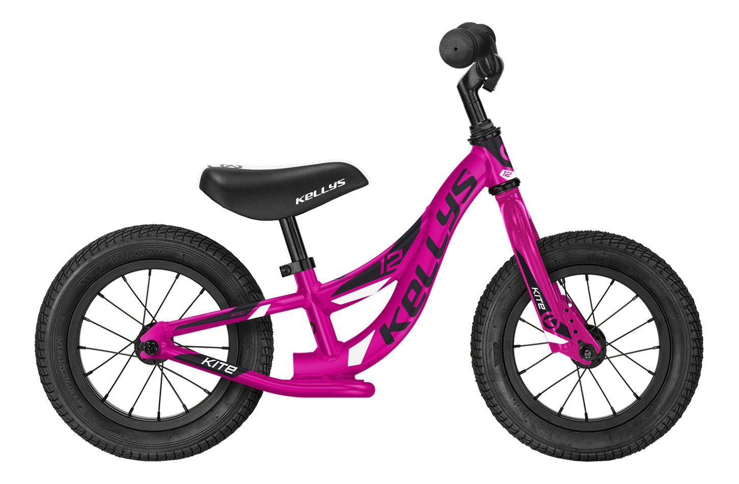 12 Zoll Kinderlaufrad Lauflernrad Unisex Bremse Modell Kosmik Galaxy Hochwertig 