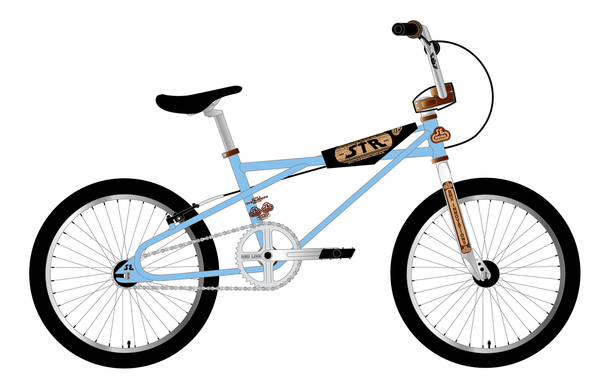 Se Bikes Str 1 Quadangle Bmx Bike 2020