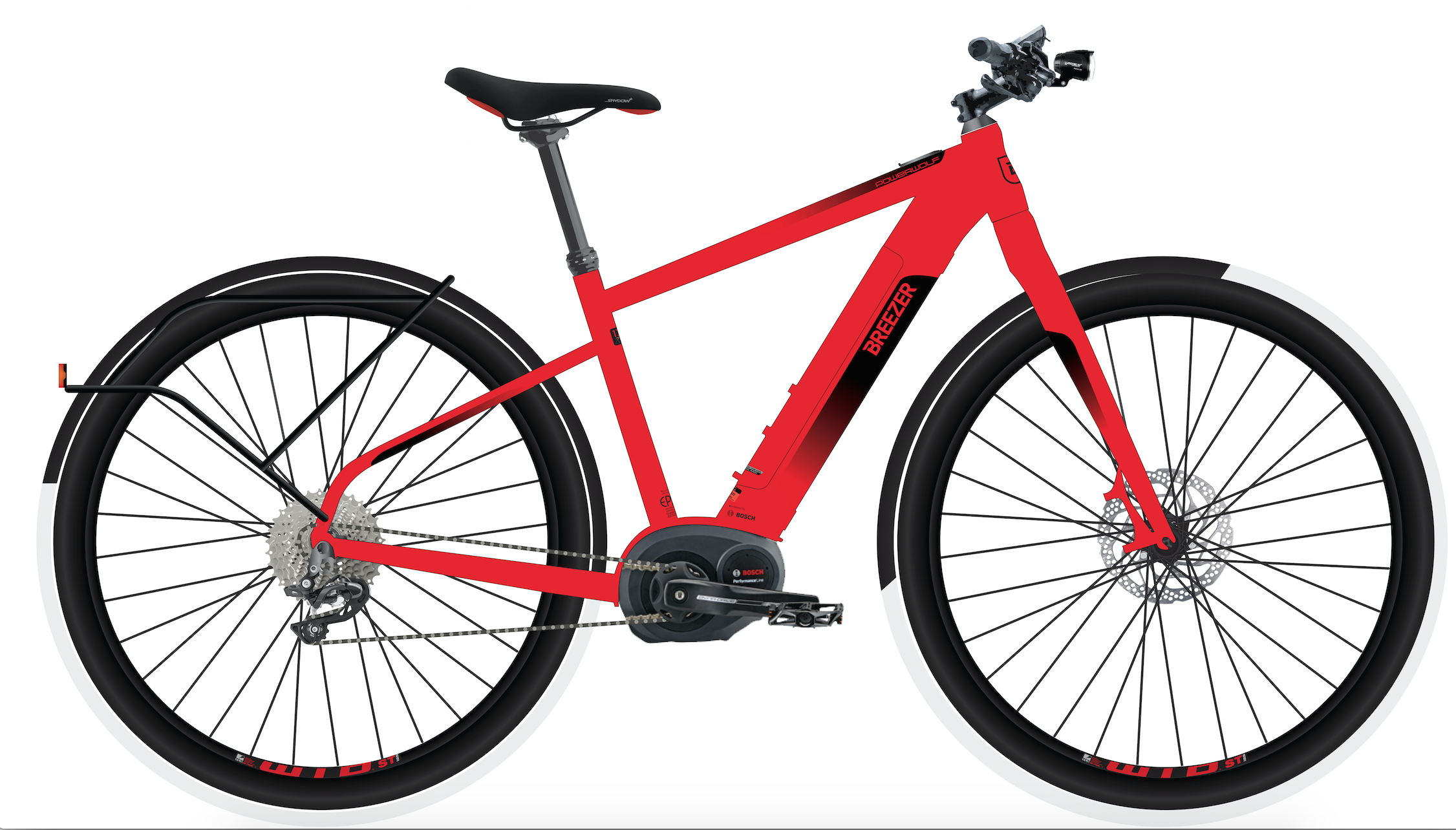 Breezer Powerwolf Evo+ Bosch Elektro Fahrrad 2019