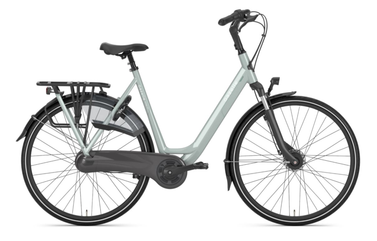 Bicicleta gazelle orange top